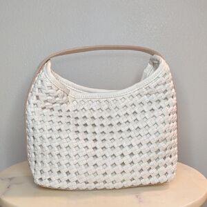 Small "Woven" Handbag - Adorable!